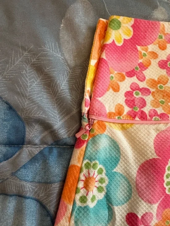 EUC /Like NewTalbots Kids Floral Mini Skirt in Pink, Orange, Yellow  Sz 20 - Picture 6 of 8